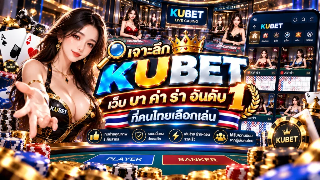 เจาะลึก KUBET เว็บ บา ค่า ร่า อันดับ 1 ที่คนไทยเลือกเล่น